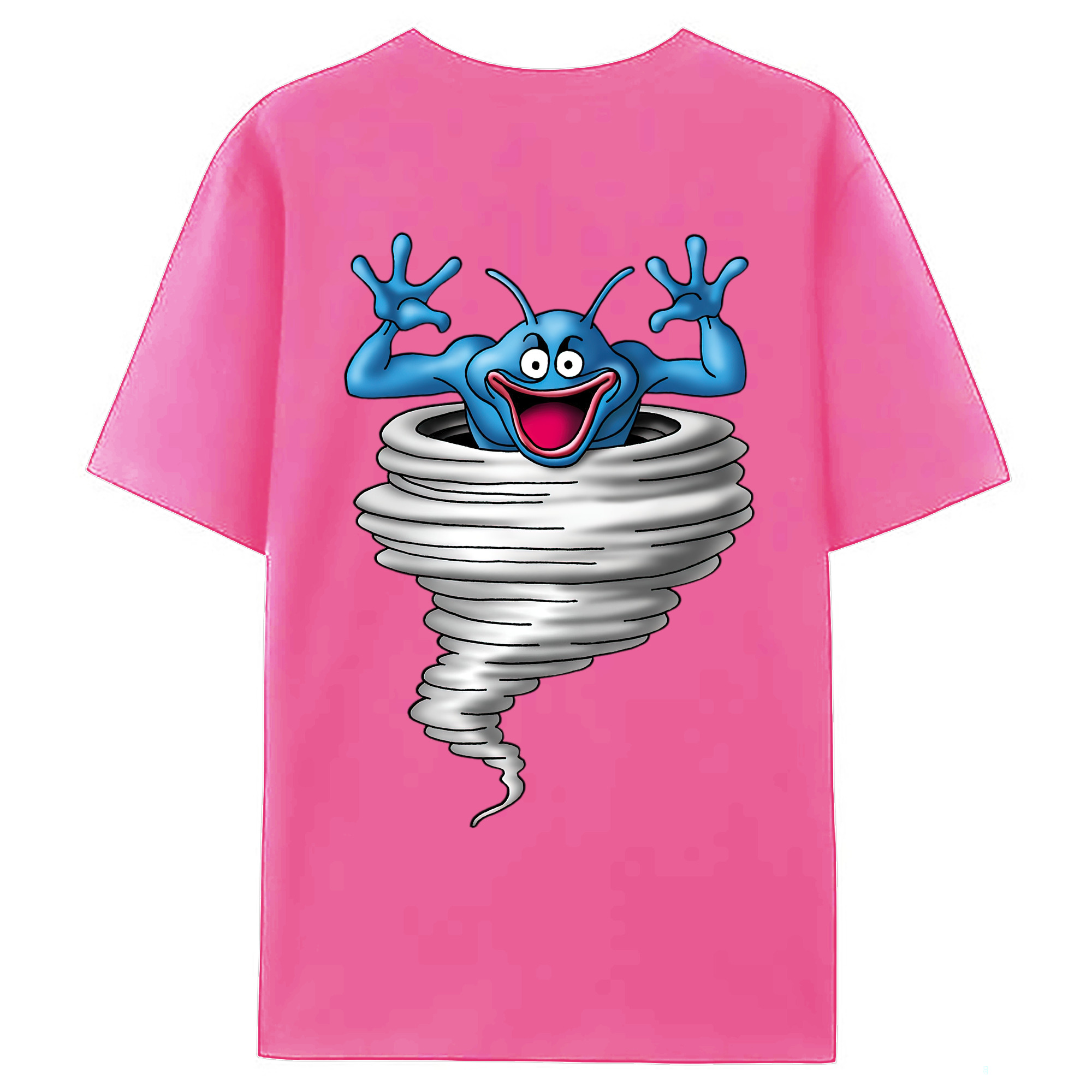 （画像用） ドラゴンクエスト Doragon Kuesuto Dragon Quest レディース半袖Tシャツ(バックプリント)